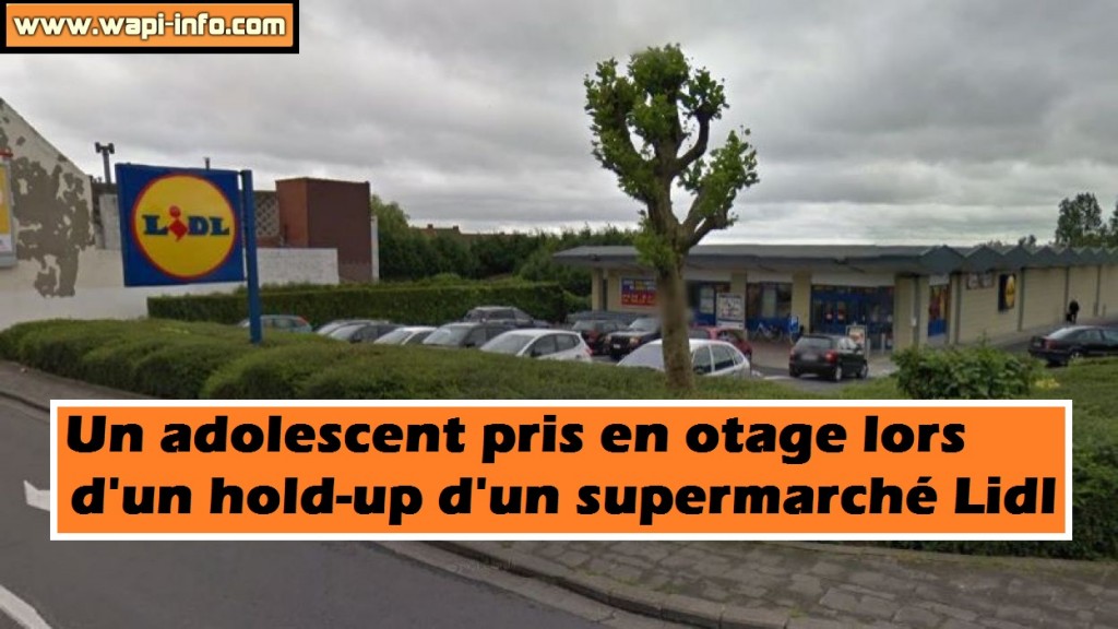 Mouscron : un adolescent pris en otage lors d'un hold-up d'un supermarché