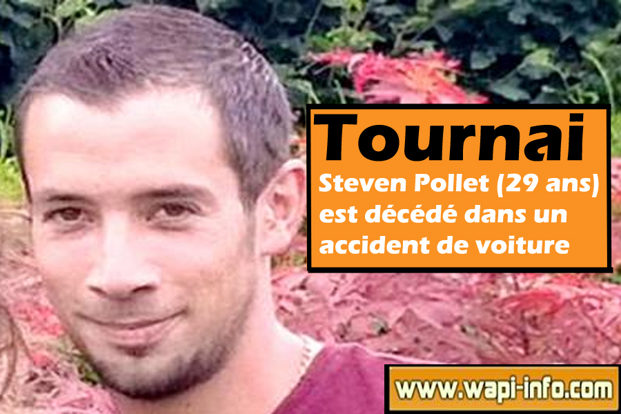 Tournai : Steven Pollet (29 ans) est décédé dans l'accident et Grégoire De Cruyenaere est grièvement blessé