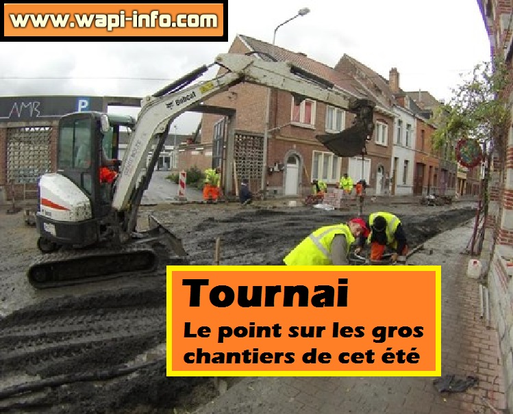 point chantier tournai