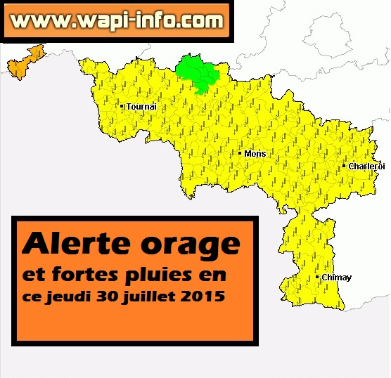 Alerte orage
