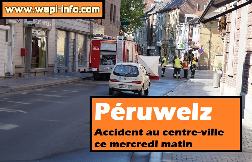 accident centre ville peruwelz