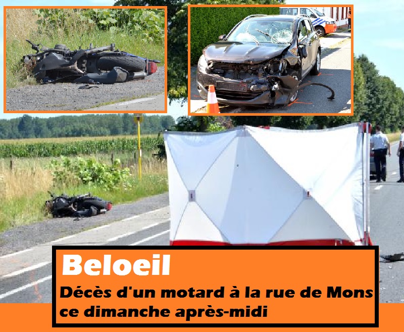 Beloeil deces motard