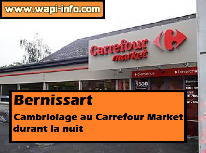Bernissart cambriolage GB