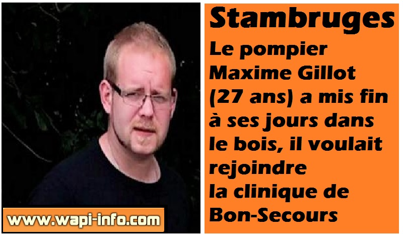 Stambruges maxime gillot deces