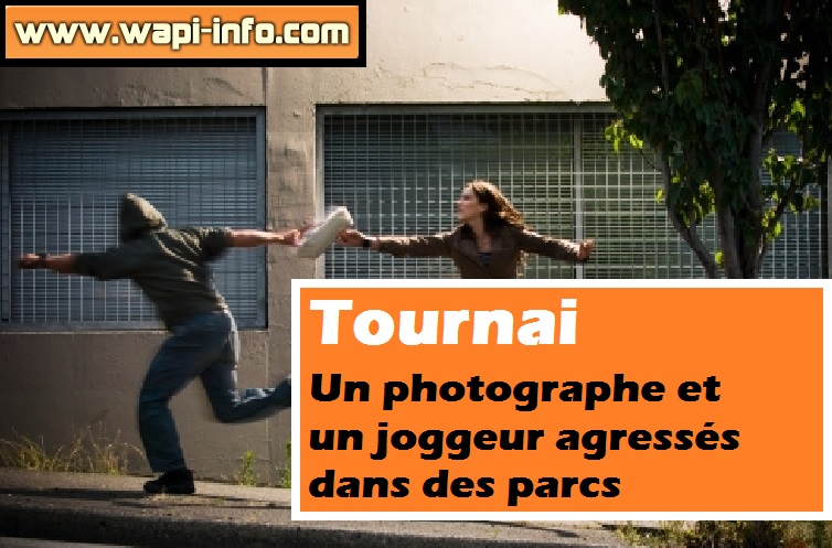 Tournai agression parc
