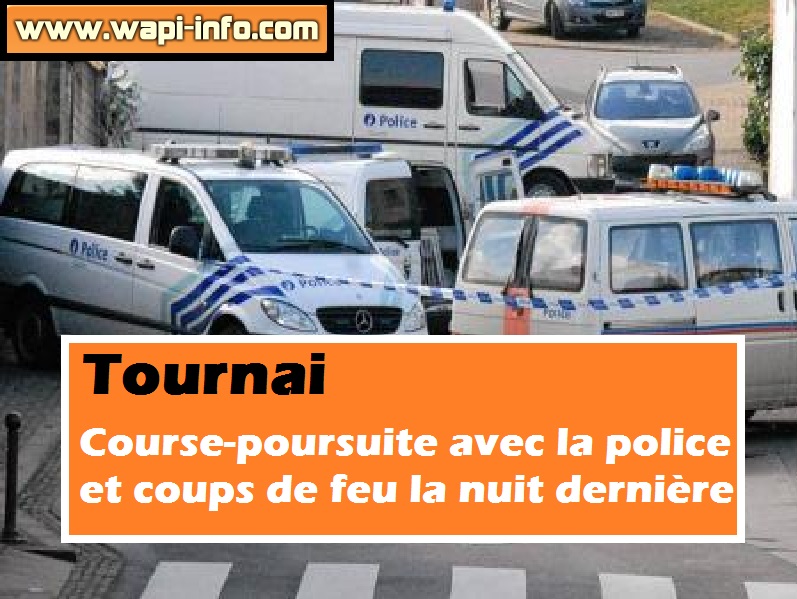 Tournai course poursuite police