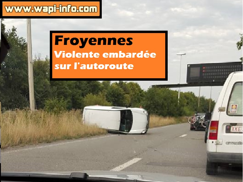 accident autoroute froyennes