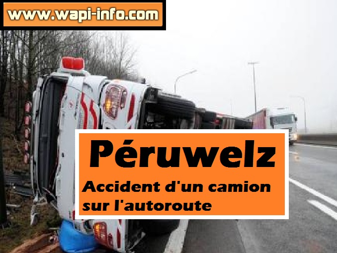 accident camion peruwelz