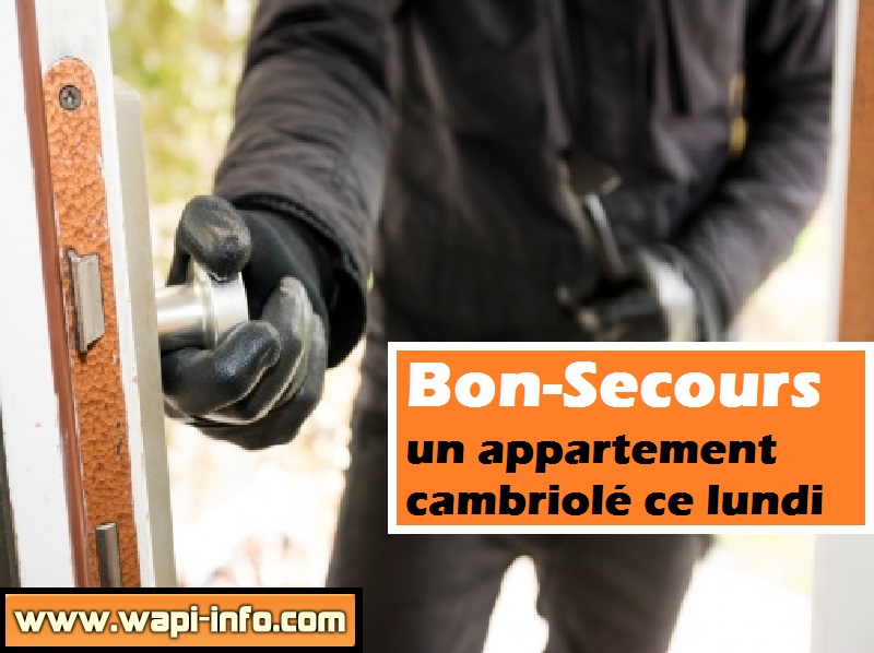 bon secours appartement cambriole