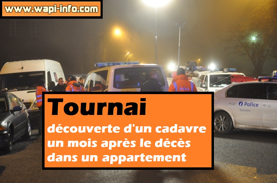 cadavre appartement tournai quartier gare
