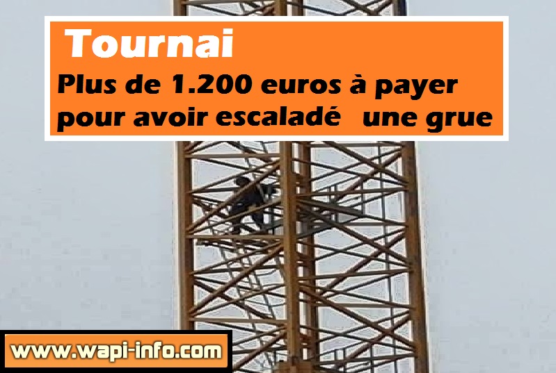 escalade grue tournai