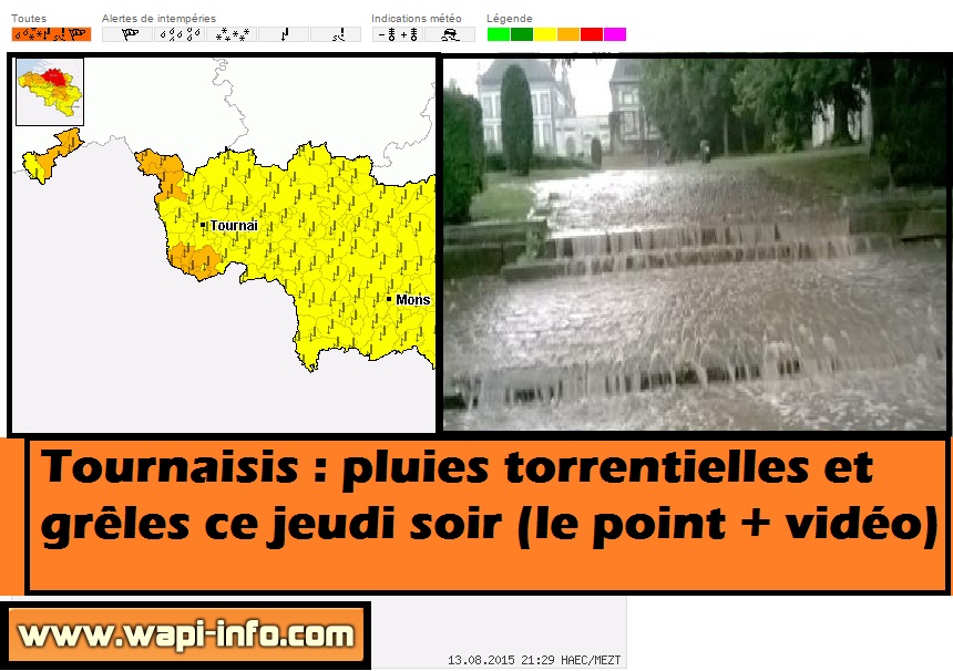 orage grele intemperies aout 2015 tournaisis