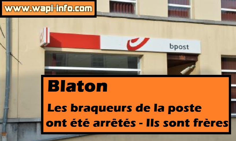 Blaton braqueurs