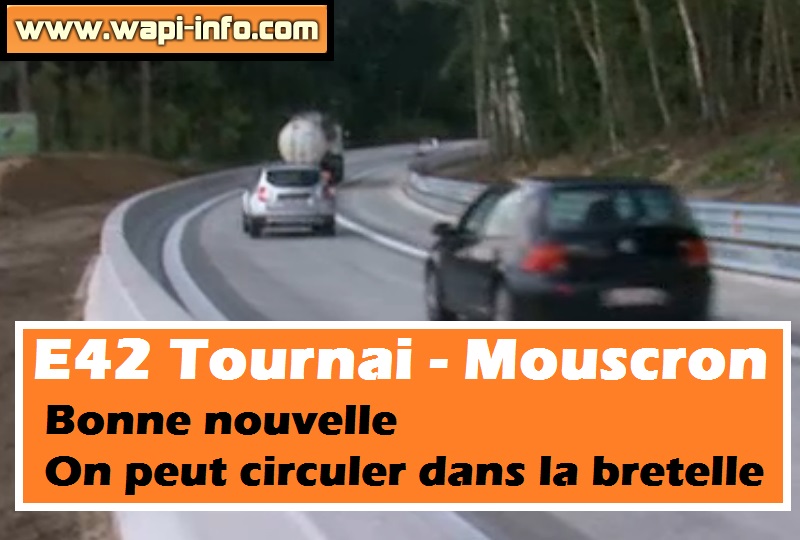 Bretelle tournai mouscron