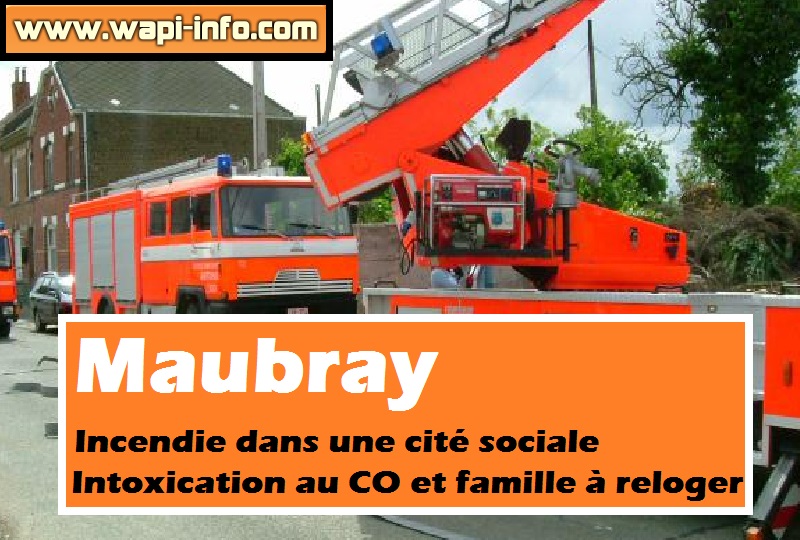 Maubray Incendie cite sociale