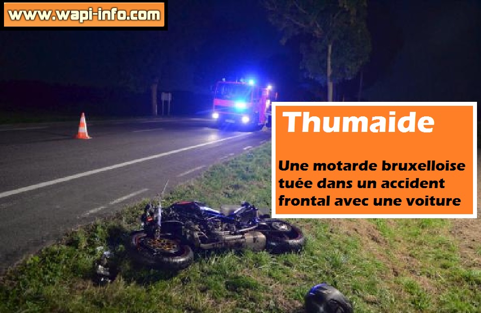 Thumaide accident mortel motarde