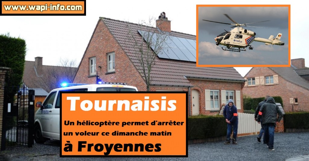 Tournaisis voleur arrete Froyennes