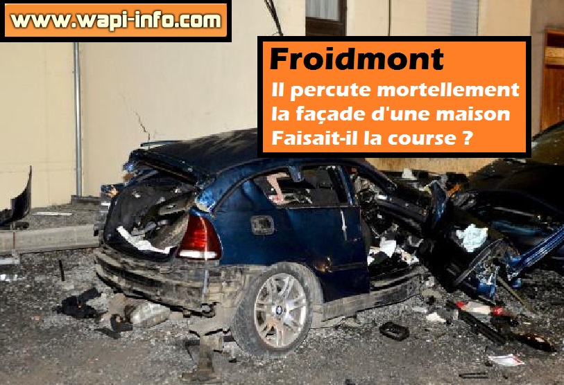 accident mortel froidmont samedi 26 septembre