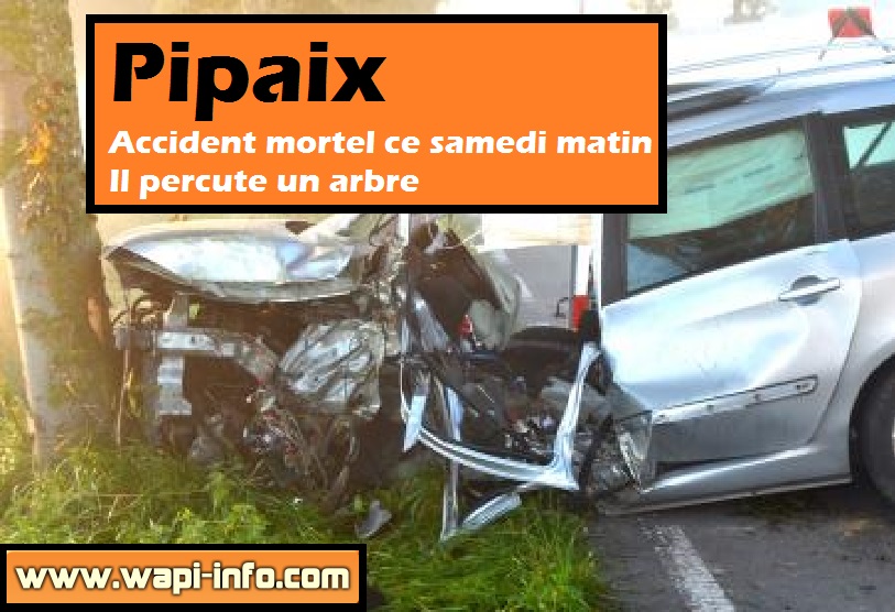 accident mortel pipaix samedi 26 septembre