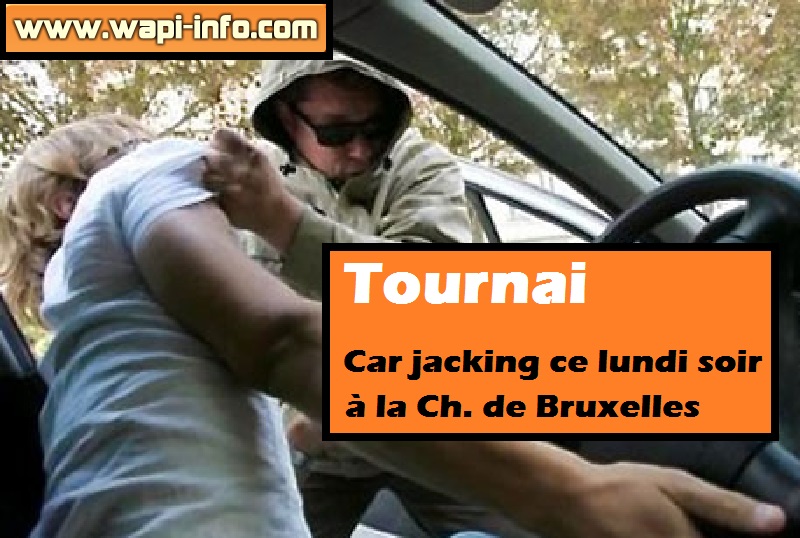 car jacking tournai