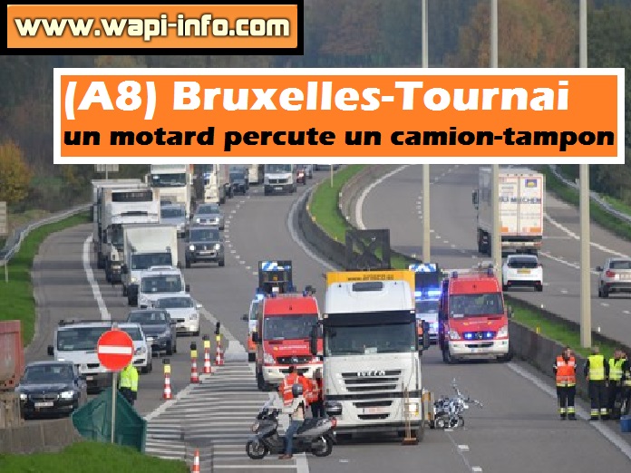 A8 accident motard