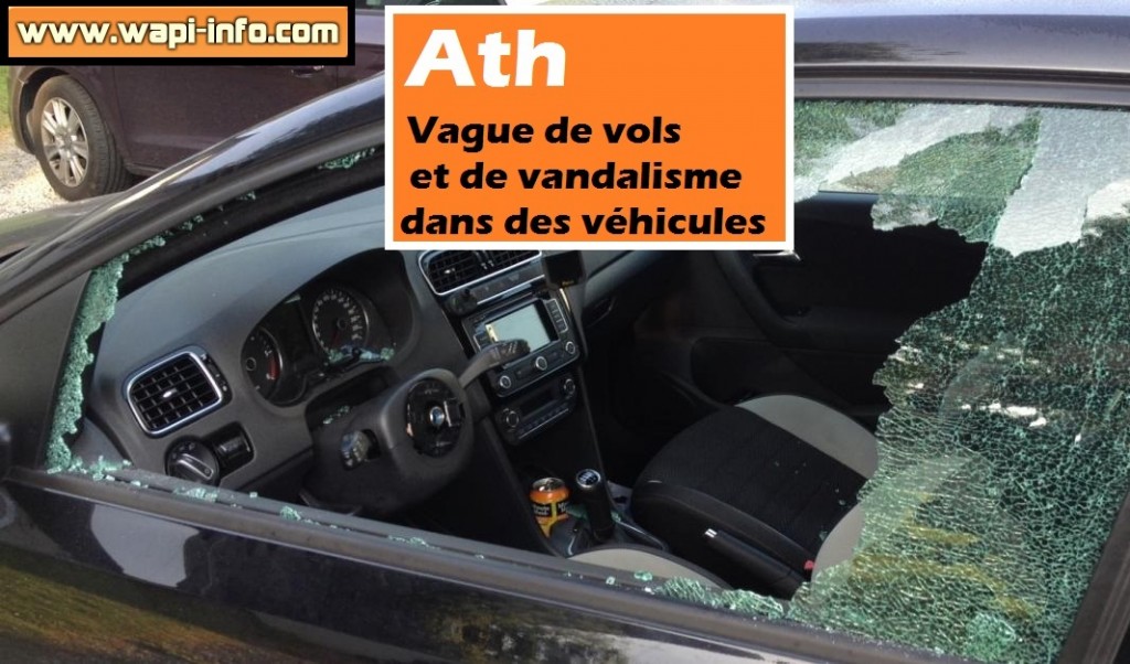 Ath vague vols dans les vehicules