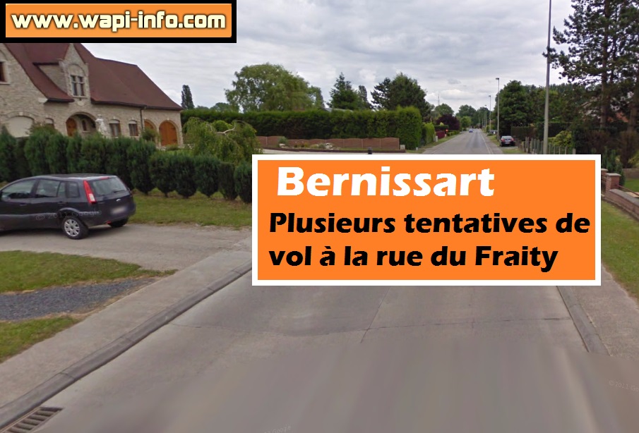 Bernissart rue du fraity