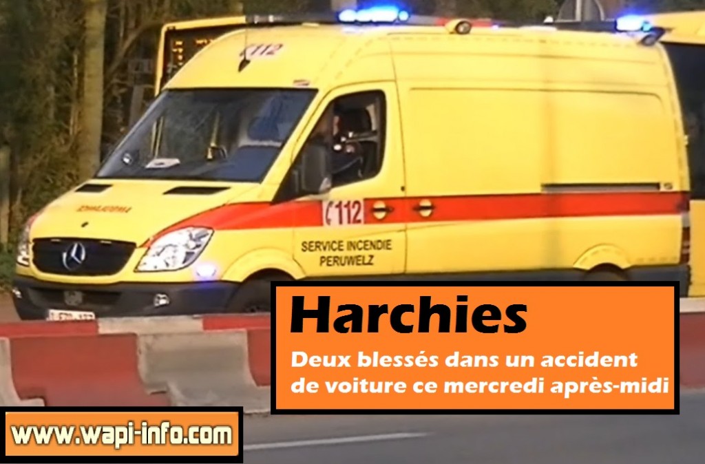 Harchies accident au pont