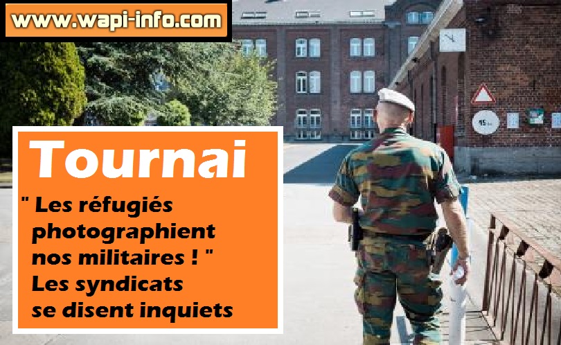 Tournai caserne refugies