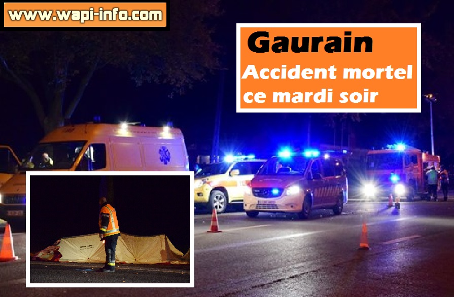 accident mortel  mardi 27 octobre 2015