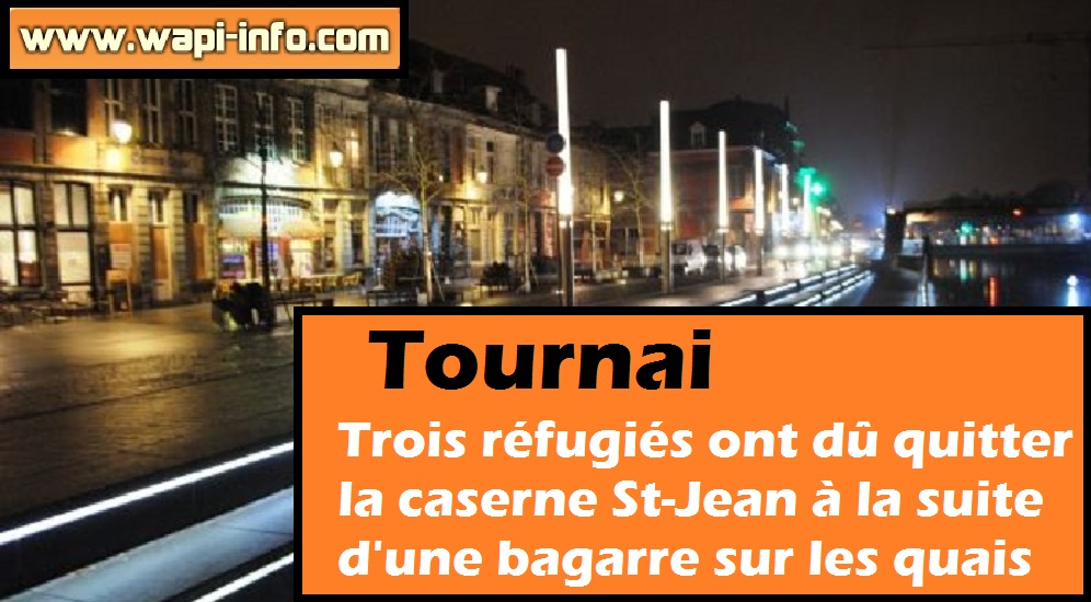 bagarre trois refugies