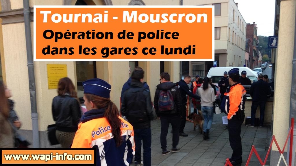 operation de drogue dans les gares