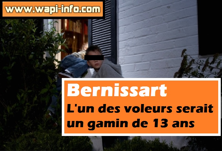 Bernissart voleurs gamins