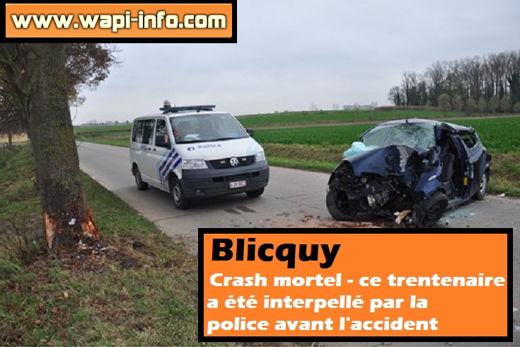 Blicquy crash mortel