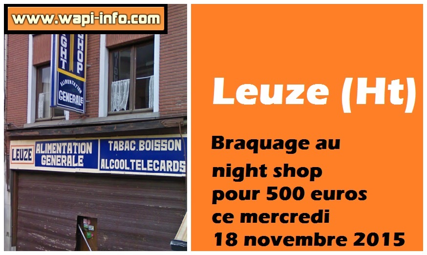 Leuze braquage