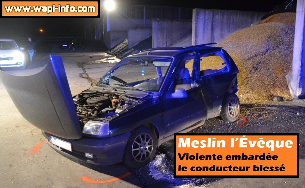 Meslin eveque violente embardee