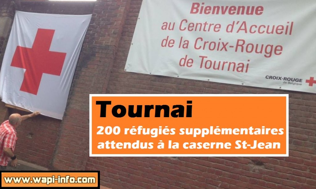 Tournai refugies caserne saint jean