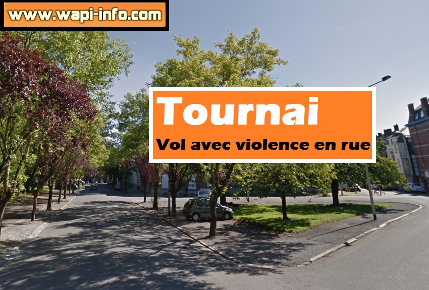 Tournai vol violence en rue