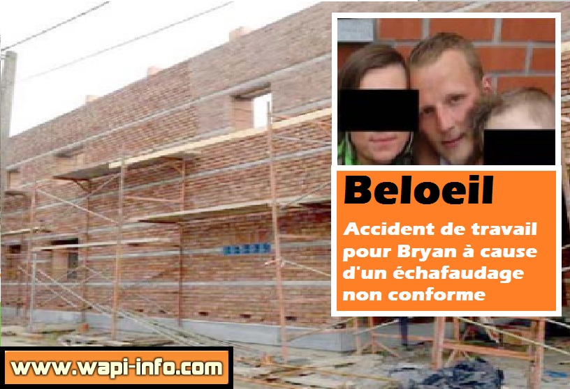 beloeil accident travail