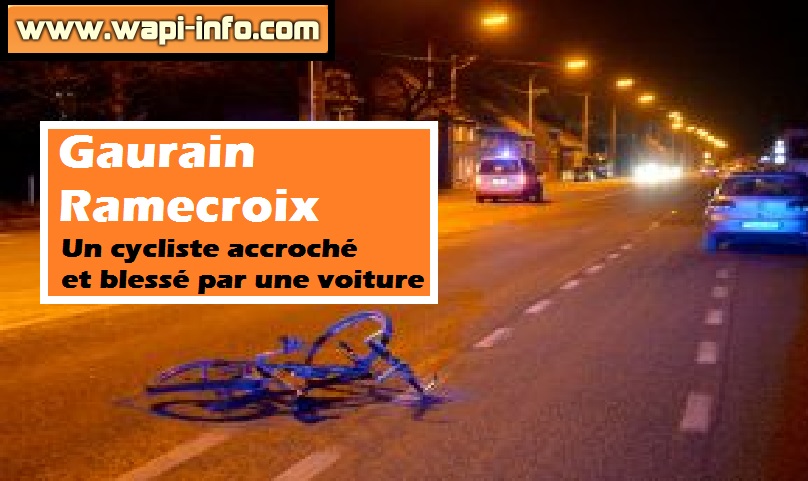Gaurain accident velo