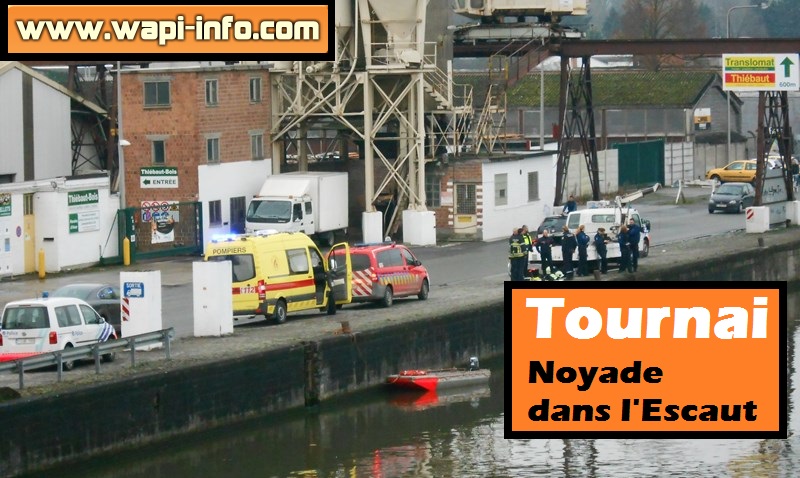 Tournai noyade escaut