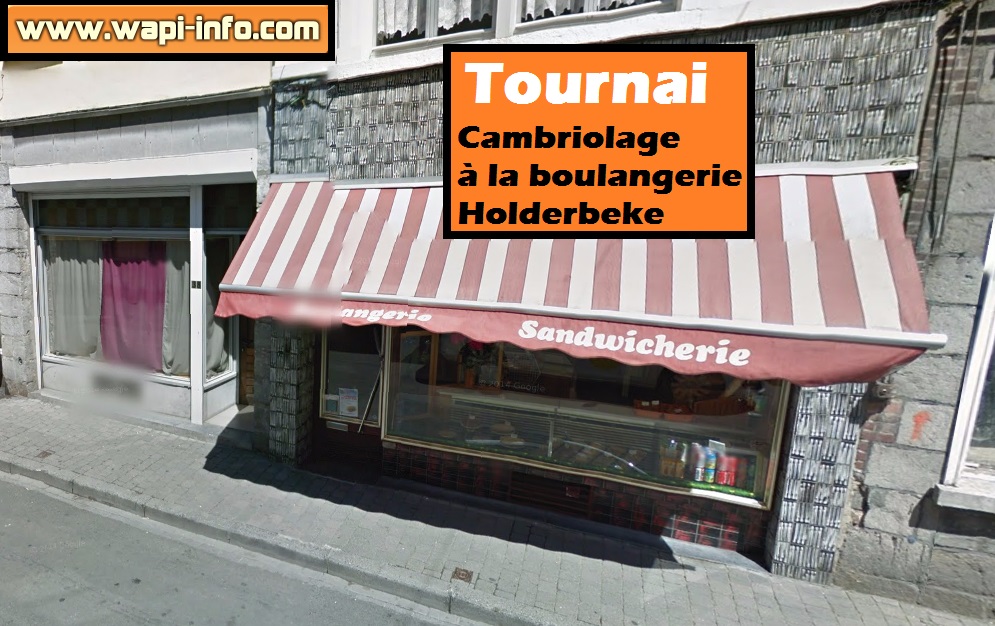 cambriolage boulangerie saint piat tournai
