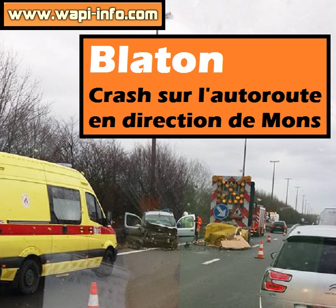 Blaton crash autoroute