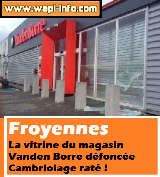 Froyennes magasin vanden borre