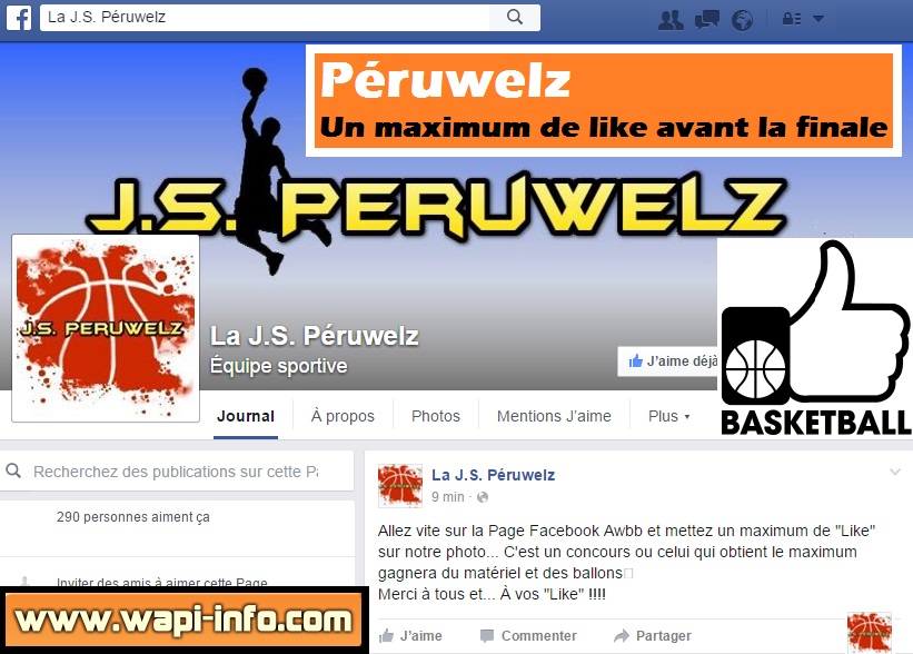 Péruwelz : un maximum de like avant la finale