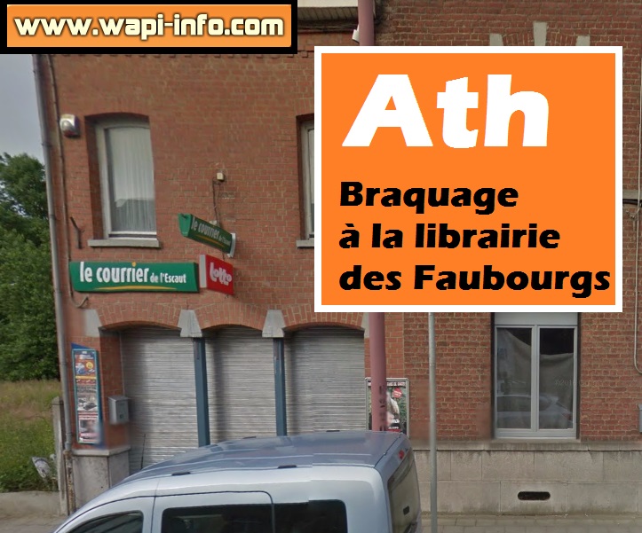 braquage librairie ath