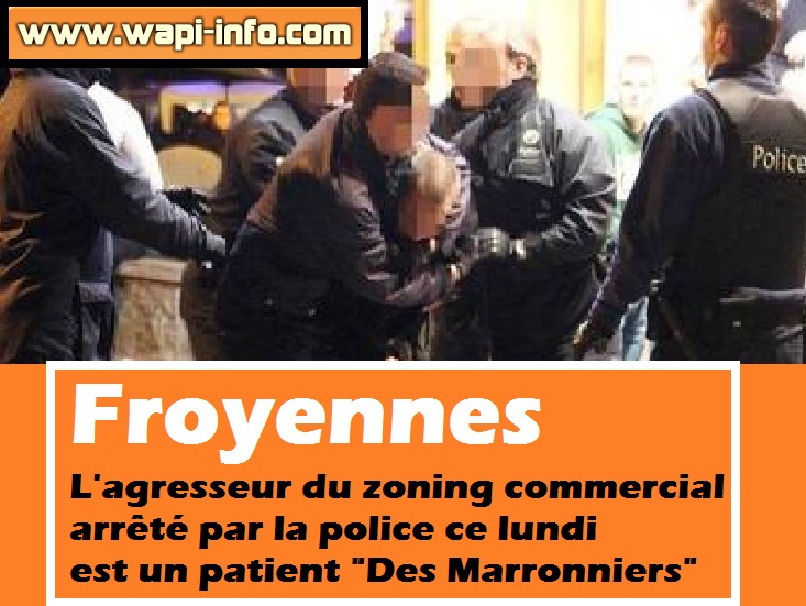 froyennes agression zoning commercial marronniers