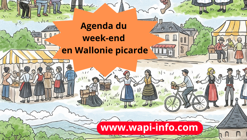 Que faire ce week-end en Wallonie picarde ? (22 au 24 août 2025)
