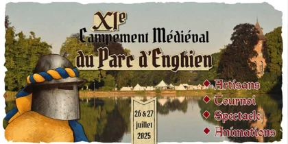 campement medieval parc enghien