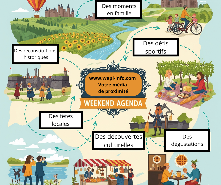 Que faire ce week-end en Wallonie picarde ? (29 au 31 août 2025)
